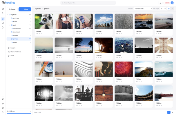 Yetishare file manager